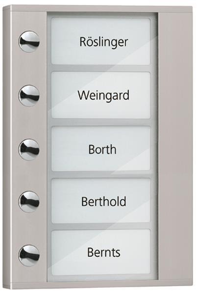 TCS Klingeltastenerweiterung für Audio Außenstation Serie PDS/AVD 5 Klingeltaste