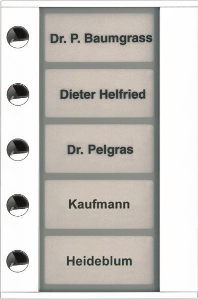 TCS Klingeltastenerweiterung für Audio Außenstation Serie PDS/AVD 5 Klingeltaste