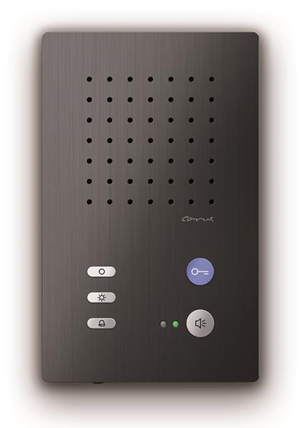 TCS Audio Innenstation zum Freisprechen Serie Carus ADAPTO, Aufputzmontage schwa