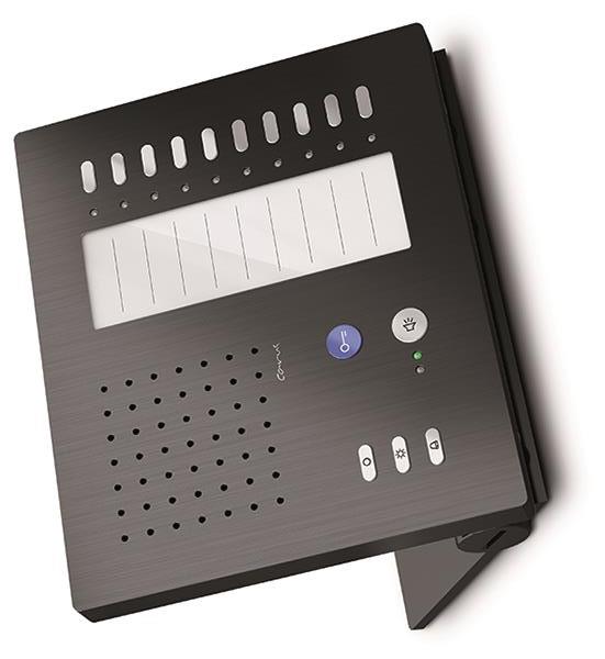 TCS Audio Innenstation zum Freisprechen Serie Carus ADAPTO +10 Tasten, Tischgerä