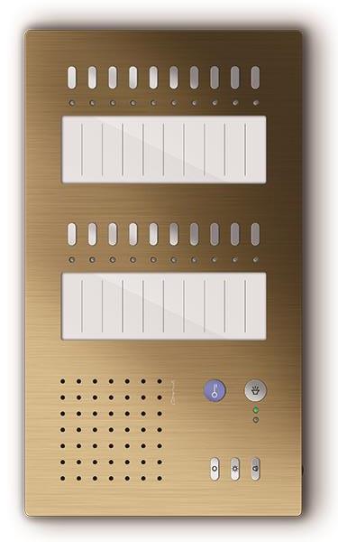 TCS Audio Innenstation zum Freisprechen Serie Carus ADAPTO +20 Tasten, Aufputzmo
