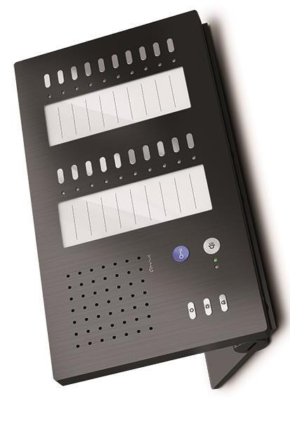 TCS Audio Innenstation zum Freisprechen Serie Carus ADAPTO +20 Tasten, Tischgerä