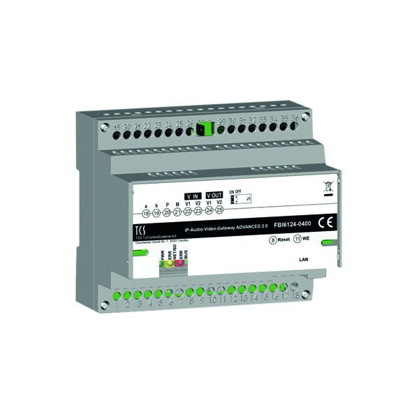 TCS IP-Gateway ADVANCED 2.0 für bis zu 90 Rufziele im IP-Netzwerk