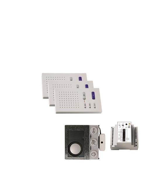 audio:pack Einbau für 3 Wohneinheiten, mit Einbaulautsprecher ASI12000 + 3x Frei