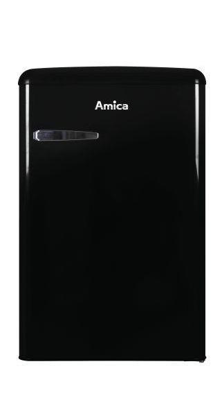 Amica Stand-Kühlschrank KS15614S Retro 88cm GF black olives