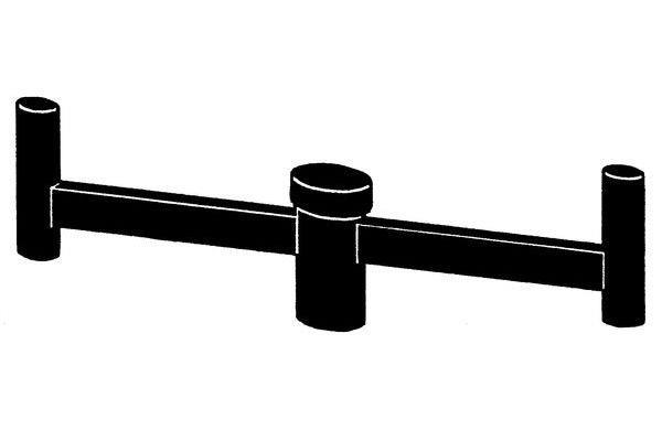 Schuch Montagezubehör Mastaufsatz 2-fach 180° ø76mm m. Tragestutzen ø60mm Gehäus