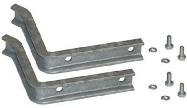 Schuch Montagezubehör Wandbefestigung (1 Paar) Stahl verzinkt 30° m. 2 Schrauben