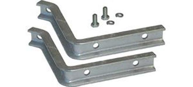 Schuch Montagezubehör Wandbefestigung (1 Paar) Stahl verzinkt 45° m. 2 Schrauben