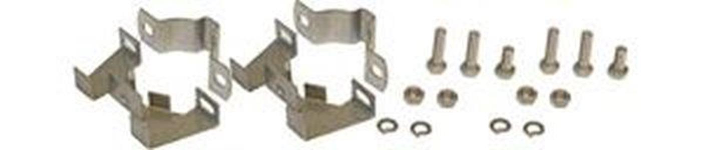 Schuch Montagezubehör Rohrschelle (1 Paar) Edelstahl 1 1/2