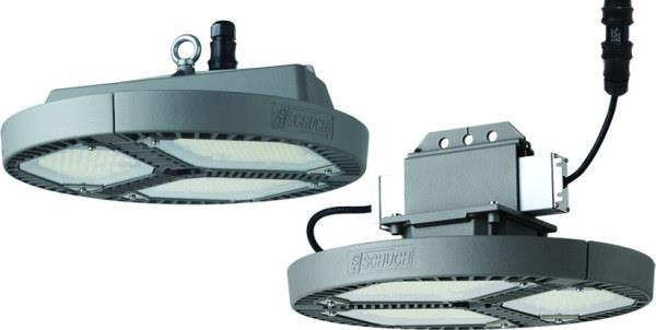 Schuch LED-Hallenleuchte TRIANO 84W 13500lm IP65 breitstr 5000K Ra= 80 Ta -25°C/