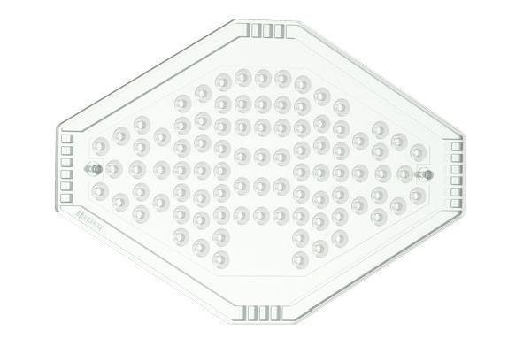 Schuch Abdeckung Scheibe PC klar  breitstr  (1 Segment) Scheibe PC klar für 3401