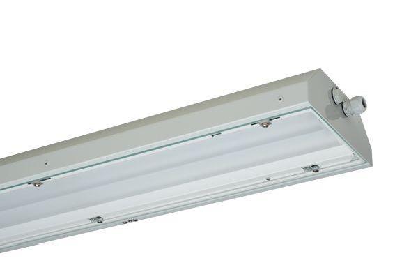 Schuch LED-Stahlblechleuchte 32W 4660lm IP65 sym-breitstr 4000K Ra= 80 Ta null/+