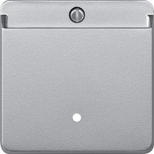 Merten Card-Schalter, aluminium, System M