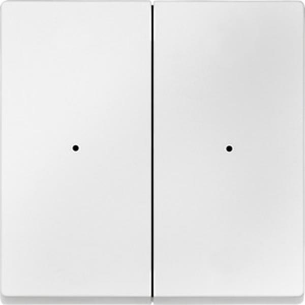 Merten Wippen für Tastermodul 2fach, polarweiß, System M