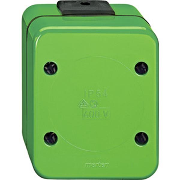 Merten Abzweigdose, grün, AGRAR