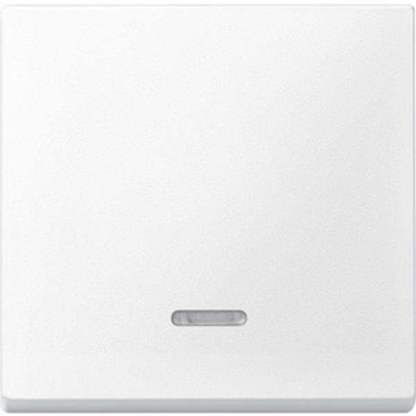 Merten Wippe mit Kontrollfenster, polarweiß, System M