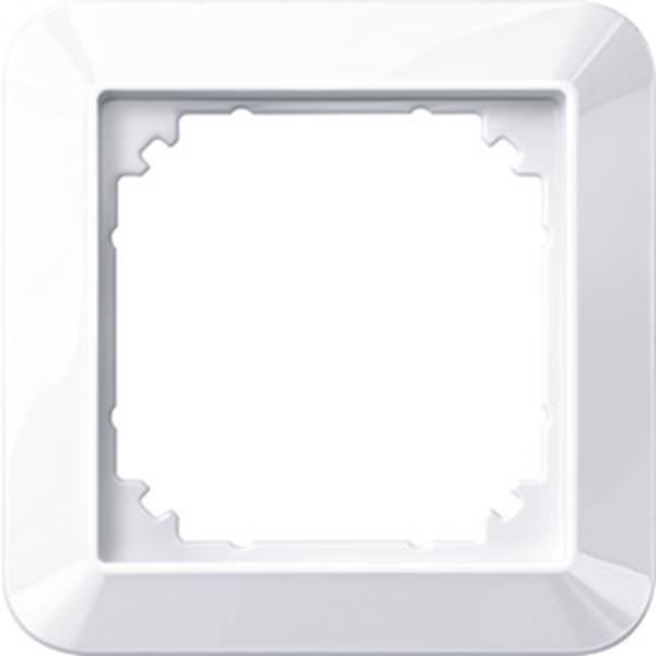 Merten 1-M-Rahmen, 1fach, aktivweiß glänzend