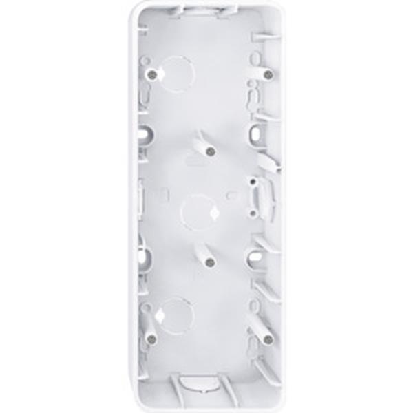 Merten Aufputz-Gehäuse, 3fach, aktivweiß glänzend, 1-M, ATELIER-M