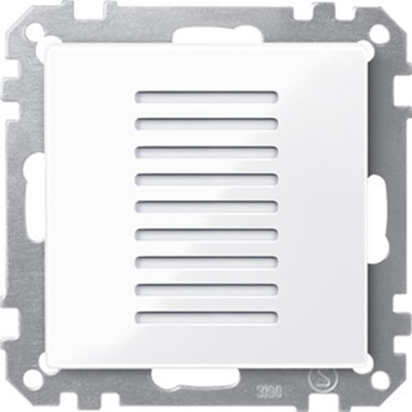 Merten Raumtemperaturregler für den Objektbereich, aktivweiß glänzend, System M