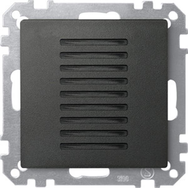 Merten Raumtemperaturregler für den Objektbereich, anthrazit, System M