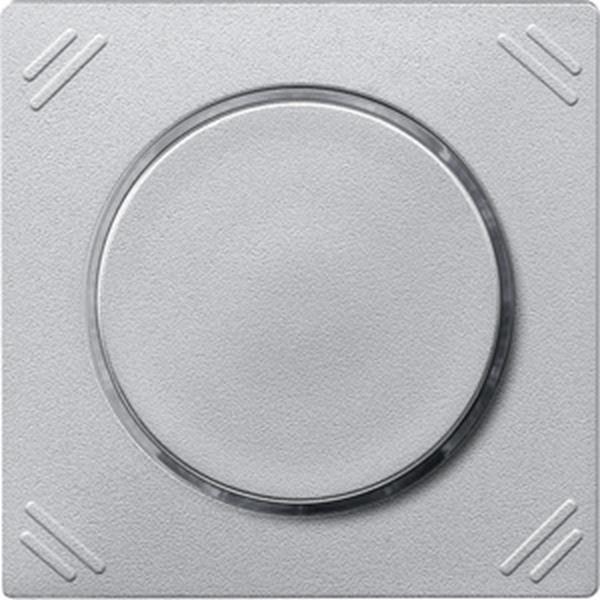 Merten Drehregler-Modul, aluminium, System M