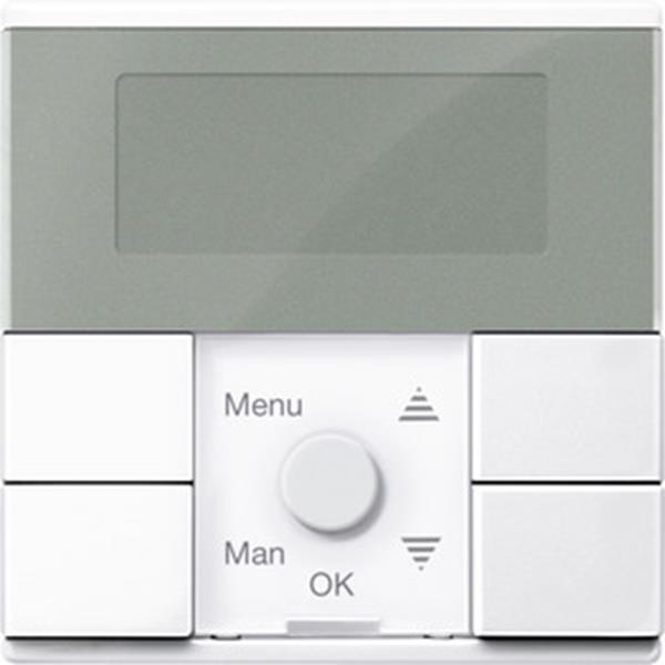 Merten Zeitschaltuhr-Modul, aktivweiß glänzend, System M