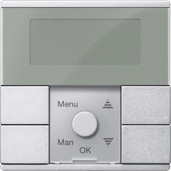 Merten Zeitschaltuhr-Modul, aluminium, System M