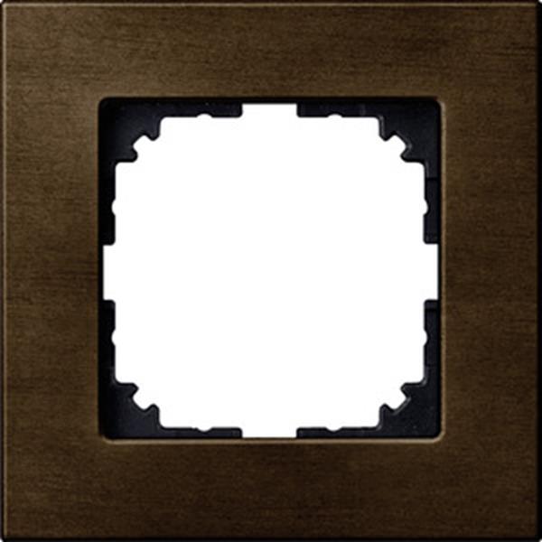 Merten Holzrahmen, 1fach, Walnuss, M-PLAN