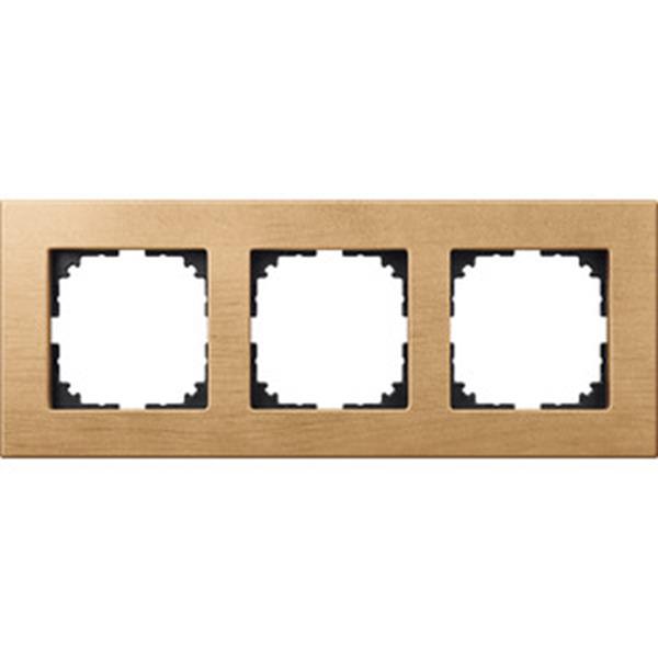 Merten Holzrahmen, 3fach, Buche, M-PLAN