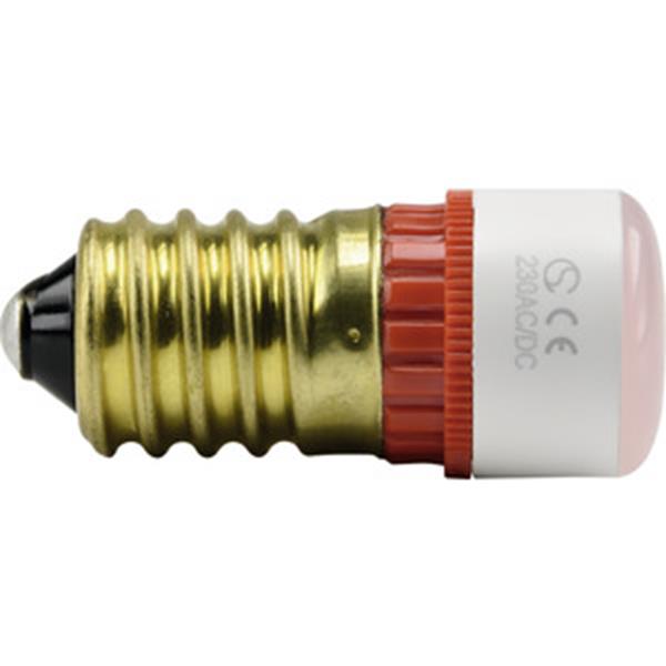Merten LED-Leuchtmittel E 14, (1x), rot, AQUASTAR