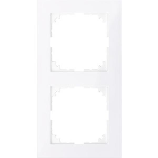 Merten M-Pure-Rahmen, 2fach, aktivweiß, M-Pure