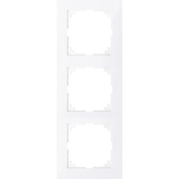 Merten M-Pure-Rahmen, 3fach, aktivweiß, M-Pure