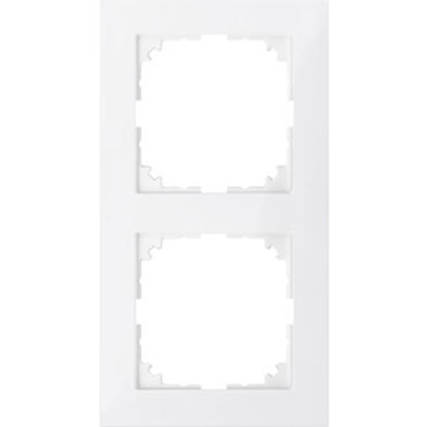 Merten M-Pure-Rahmen, 2fach, polarweiß, M-Pure