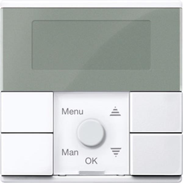 Merten Zeitschaltuhr-Modul Standard, aktivweiß glänzend, System M