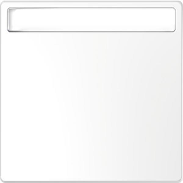 Merten Wippe mit Schriftfeld, Lotosweiß, System Design