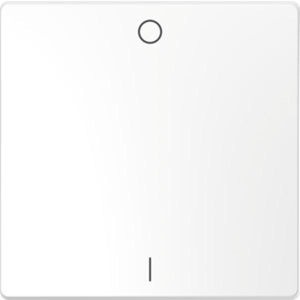 Merten Wippe mit Kennzeichnung 0/ 1, Lotosweiß, System Design