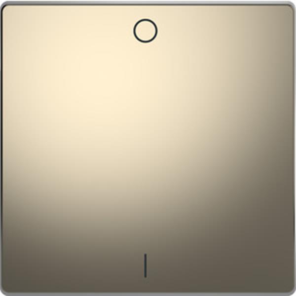 Merten Wippe mit Kennzeichnung 0/ 1, Nickelmetallic, System Design