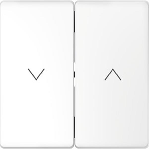 Merten Wippe für Rollladenschalter und -taster, Lotosweiß, System Design