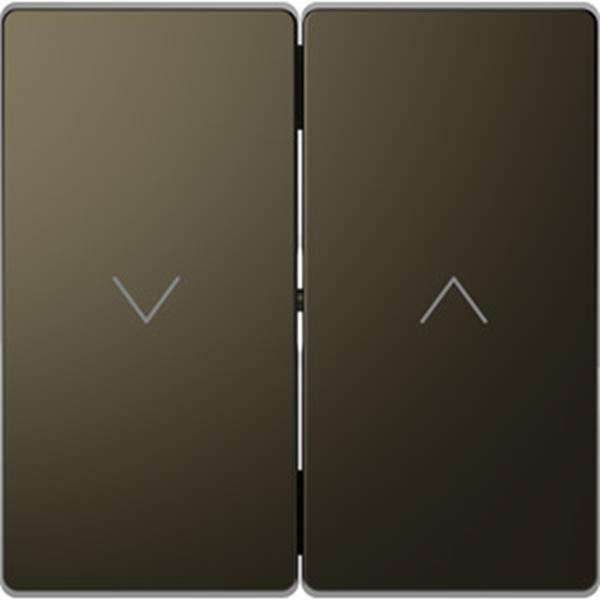 Merten Wippe für Rollladenschalter und -taster, Moccametallic, System Design