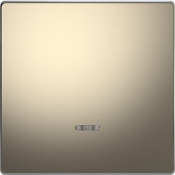 Merten Wippe mit Kontrollfenster, Nickelmetallic, System Design