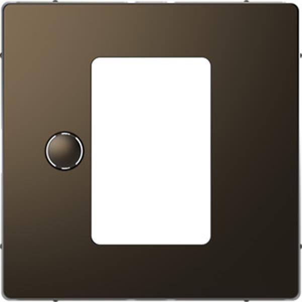 Merten Zentralplatte für Universal Temperaturregler-Einsatz mit Touch-Display Mo