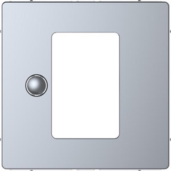 Merten Zentralplatte für Universal Temperaturregler-Einsatz mit Touch-Display Ed