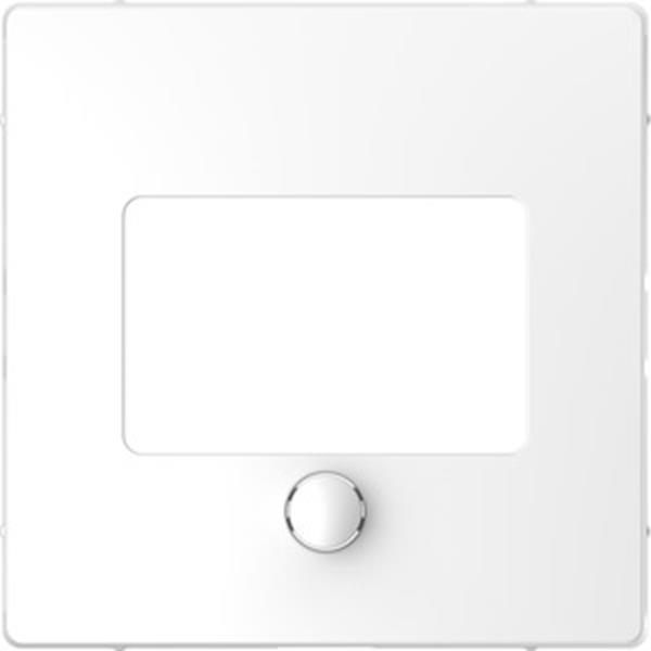 Merten Zentralplatte für Universal Temperaturregler-Einsatz mit Touch-Display Lo