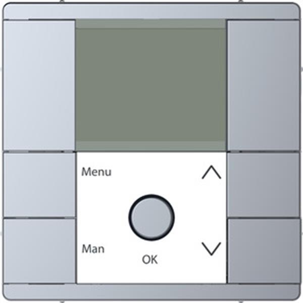 Merten Zeitschaltuhr-Modul, Edelstahl, System Design