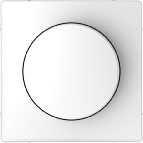 Merten Zentralplatte mit Drehknopf, Lotosweiß, System Design