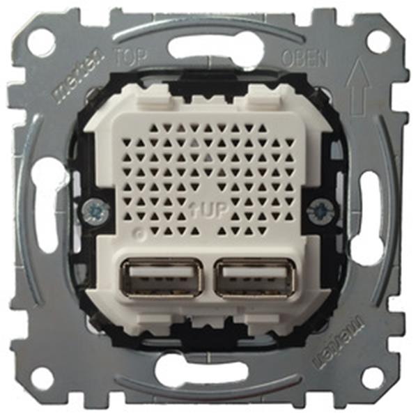Merten USB Ladestation-Einsatz Typ A+A