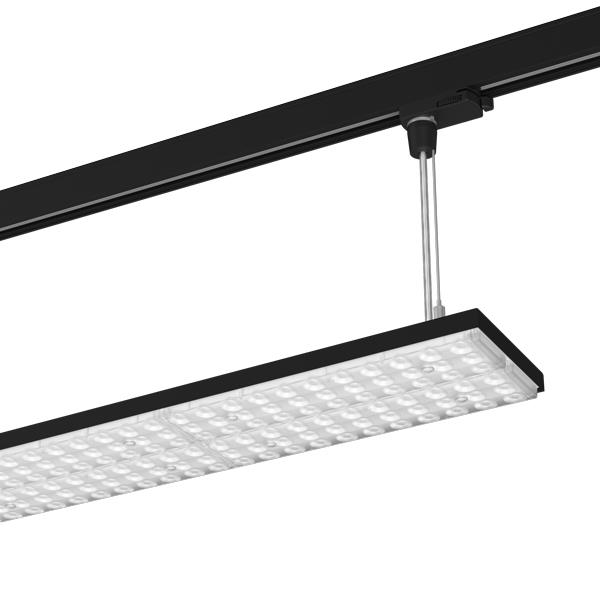 LTS LUZ Pendelleuchte für Stromschiene 22W 840 3410LM 60° schwarz Leistungsklass