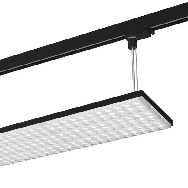 LTS LUZ Pendelleuchte für Stromschiene 32W 830 4890LM 60° schwarz Leistungsklass