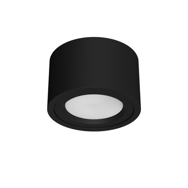 LTS Vale-Tu Flat Small | Anbau Downlight 14W 840 1120LM schwarz