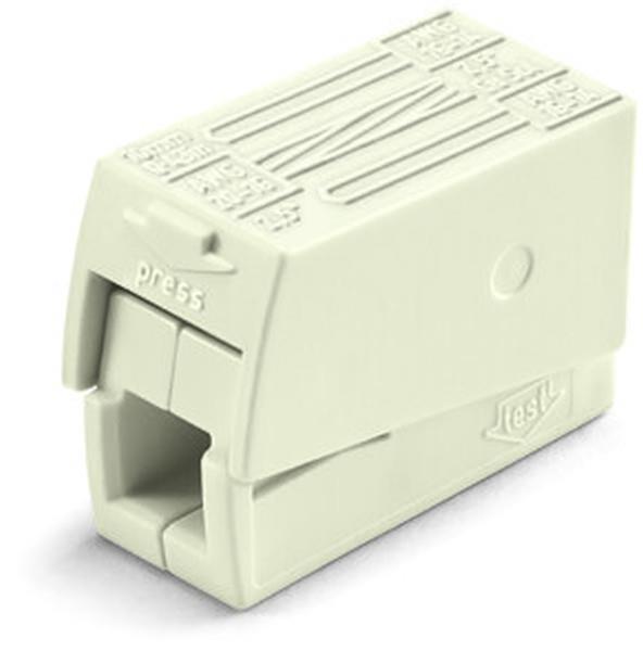 WAGO 2 Leuchtenklemme 224-112 weiss